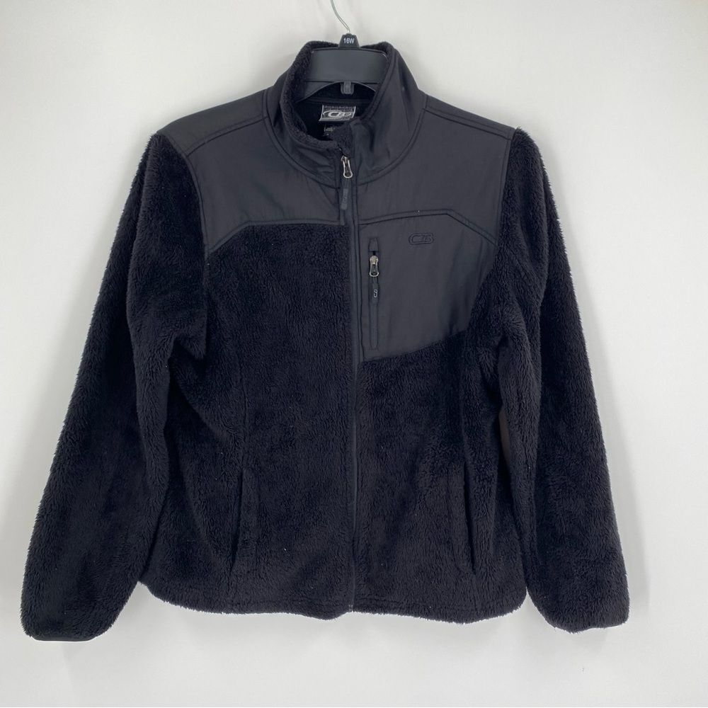 CB Women’s Black Performance Fleece Jacket size XL